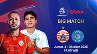 Prediksi Persija Vs PSBS Biak di BRI Super League 2025/2026: Macan Kemayoran Mengerikan
