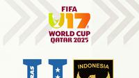 Jadwal Siaran Langsung Laga Terakhir Timnas Indonesia U-17 di Piala Dunia U-17 2025